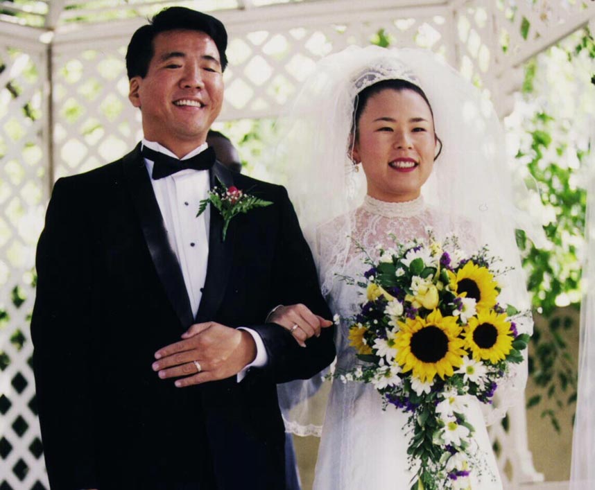 Our First Picture as Husband and Wife